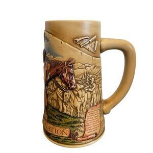 Miller Birth of a Nation Lewis and Clark 1804 Beer Stein Fourth in Series 16088